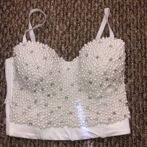 Windsor Pearl Corset top